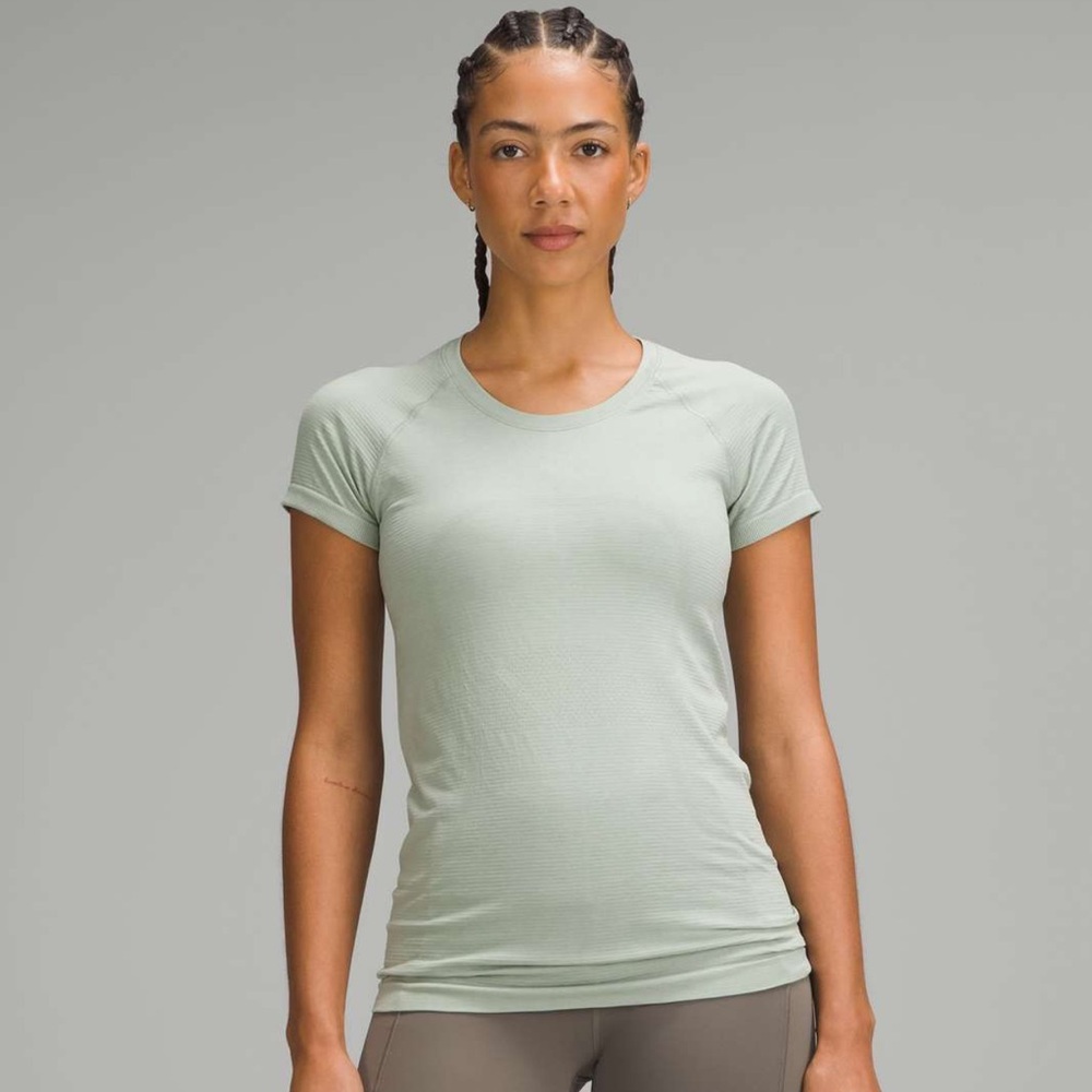 lululemon athletica Light Green Swiftly Tech Tee